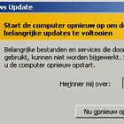 Start de computer opnieuw op