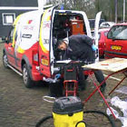 Carglass aan het werk