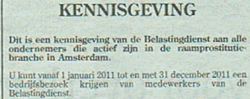 Een bedrijfsuitje van de belastingdienst...