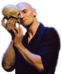 Patrick O'Kane<br />als Hamlet
